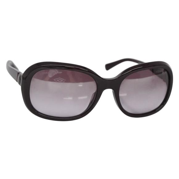 CHANEL Accessories - CHANEL Sunglasses Plastic Purple CC Auth bs28437